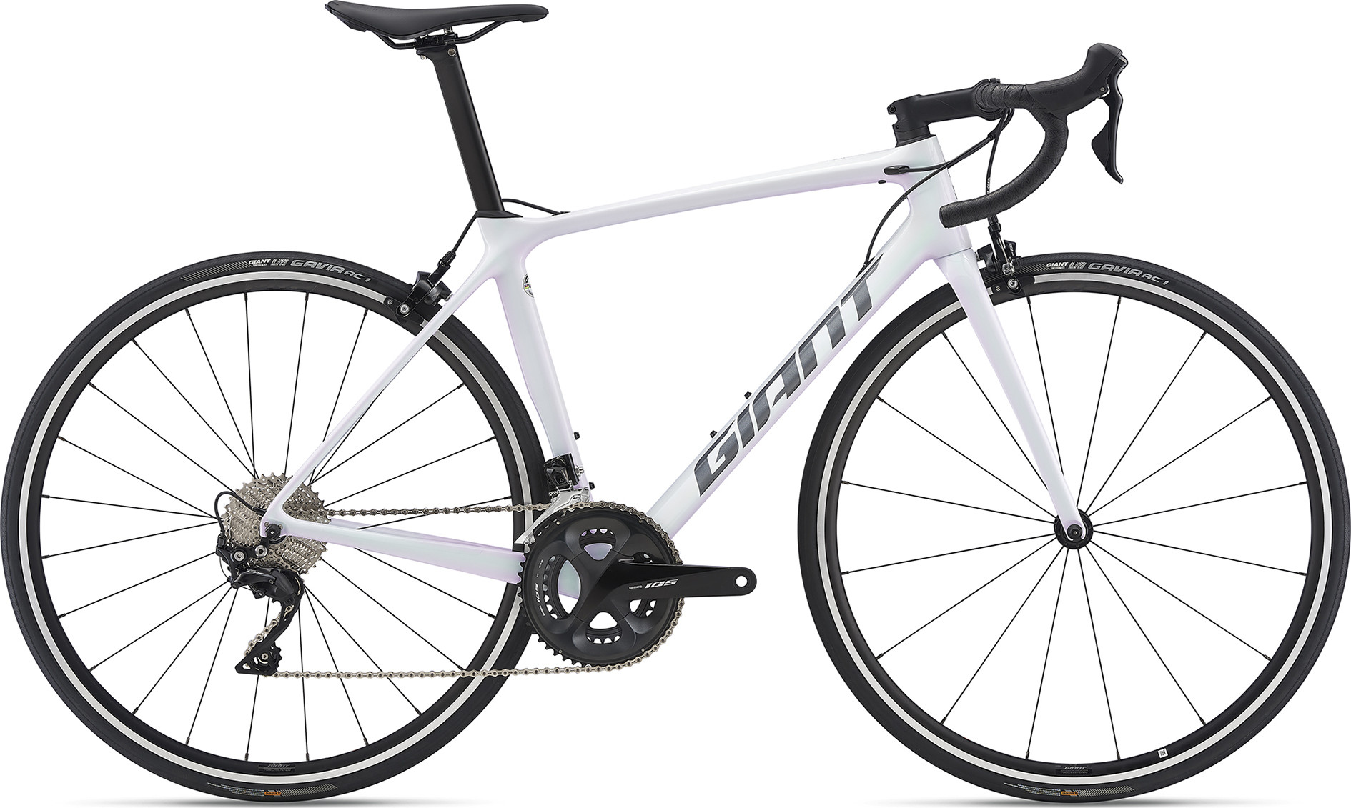 Велосипед 28" Giant TCR ADVANCED 2 рама - S 2021 Unicorn White