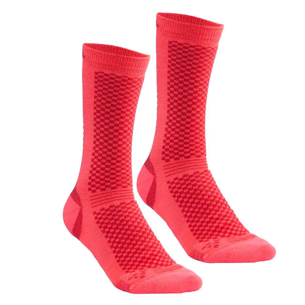 Шкарпетки Craft Warm Mid 2-Pack Sock, червоні, р. 40-42 фото 
