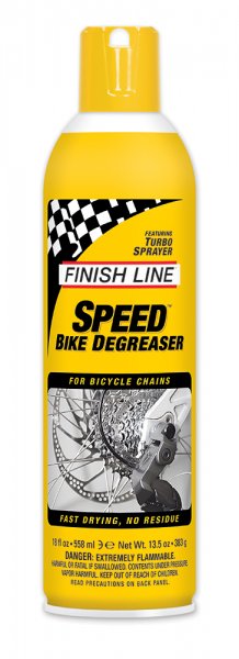 Очиститель цепи Finish Line Speed Bike Degreaser, 558ml аэрозоль фото 