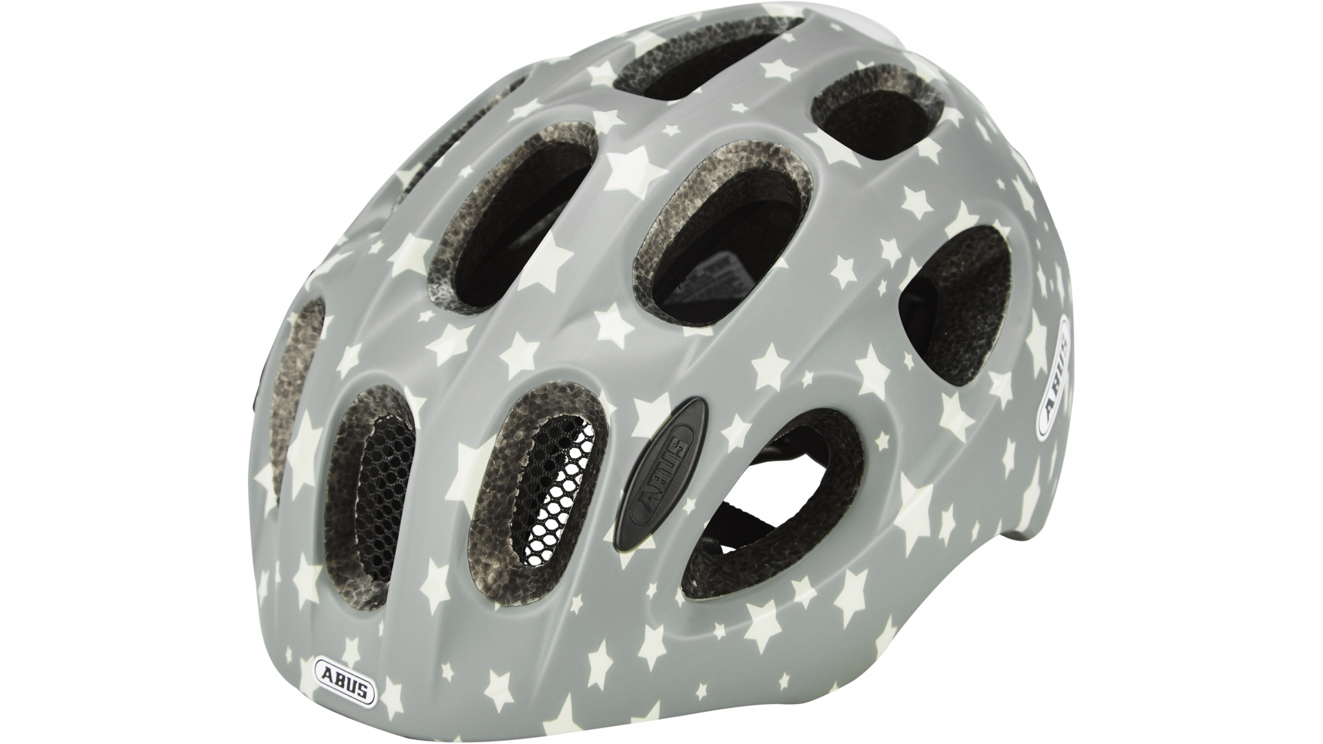 Шлем детский ABUS YOUN-I 2.0, размер S, Grey Star, серо-бежевый