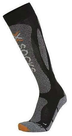 Термоноски лыжные x-socks, X53 Black-Mouline' Grey, 42/44