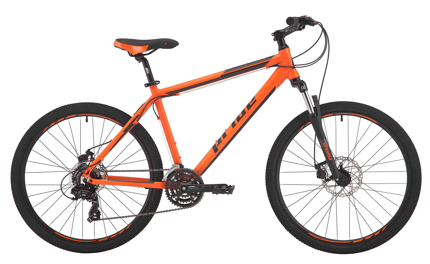 Велосипед 26" Pride MARVEL 2.0 рама - 19" оранжевый/черный 2017
