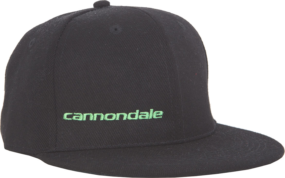 Кепка чоловіча Cannondale чорного кольору з шрифтовим логотипом