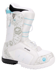 Ботинки сноубордические F2 Aura women размер 25,5 white 