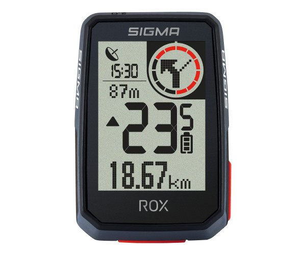 Велокомп`ютер Sigma Sport ROX 2.0 Black Top Mount