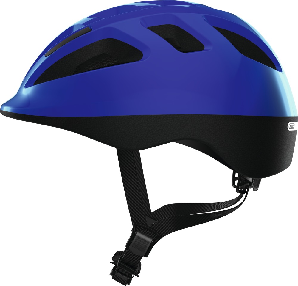 Шлем детский ABUS SMOOTY 2.0, размер S (45-50 см), Shiny Blue, синий