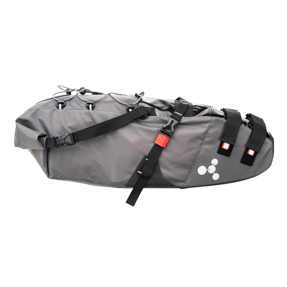 Сумка підсідельна GEOSMINA Large Seat Bag (15L), 520г, сіра фото 