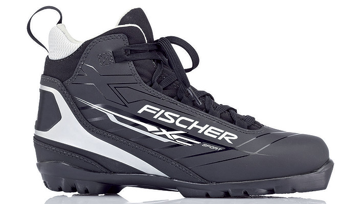 Черевики для бігових лиж Fischer XC Sport Black розмір 45 фото 