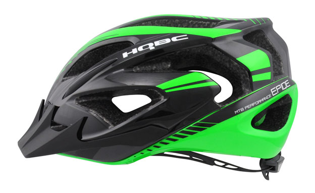 Шлем HQBC EPIQE черный/неоново-зеленый, размер М