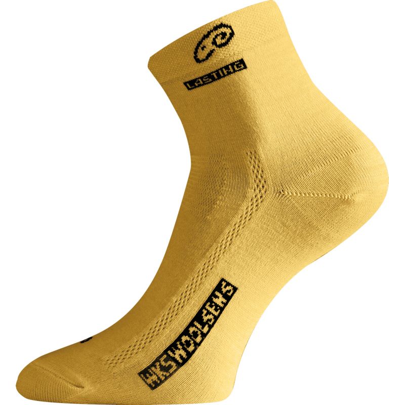 Термошкарпетки Lasting трекінг WKS 640, розмір S, жовті фото 