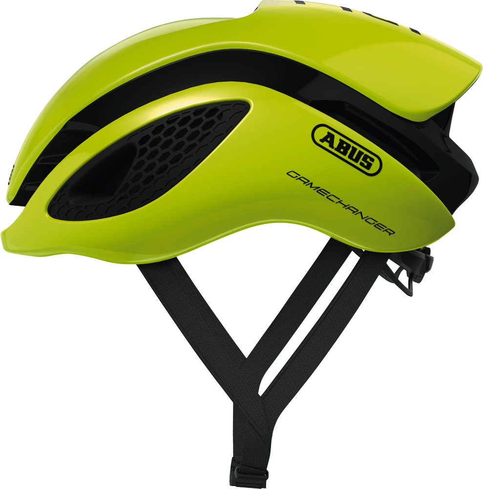 Велошолом спортивний ABUS GAMECHANGER Neon Yellow S (51-55 см) фото 