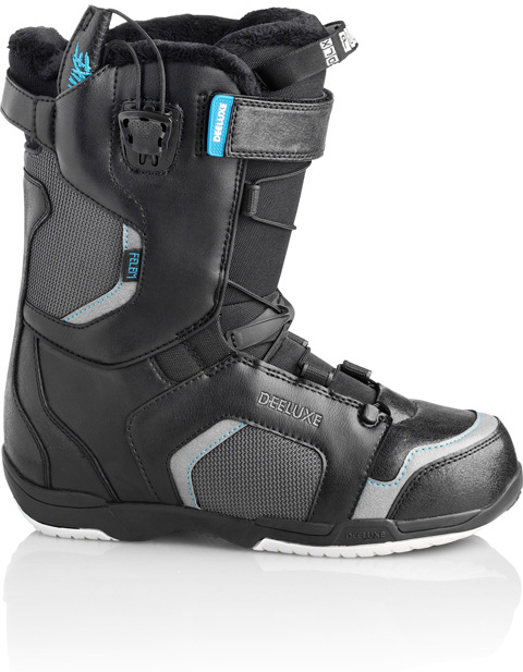 Ботинки сноубордические Deeluxe Felem размер 27,5 black/gray