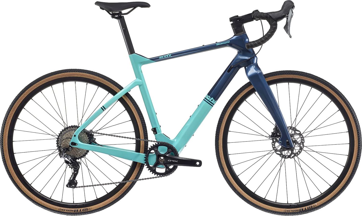 Велосипед 28" Bianchi ARCADEX GRX810 рама - L 2023 CK16/Blue/Glossy