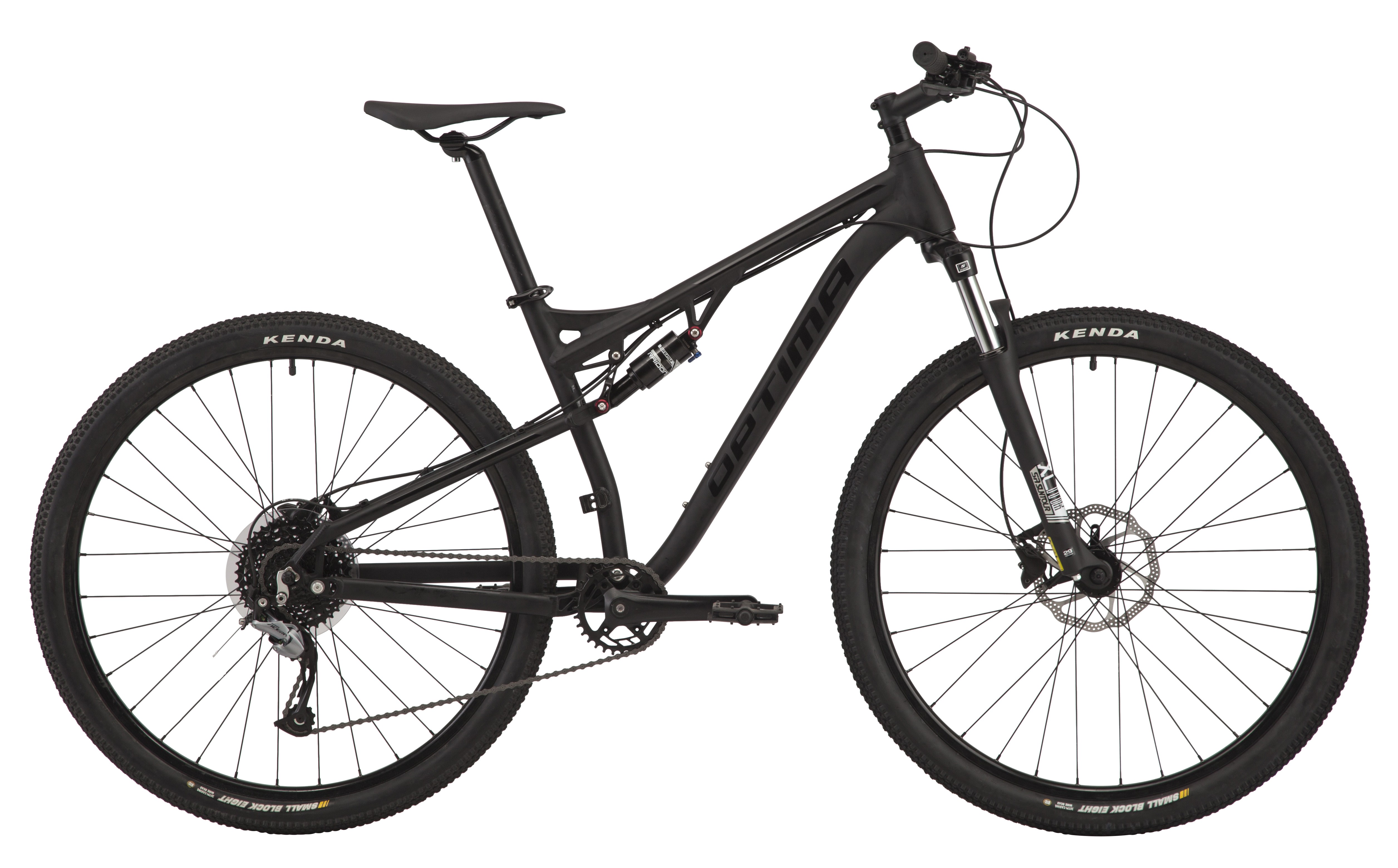 Велосипед 29" Optima S1 рама - L 2020 чорний фото 