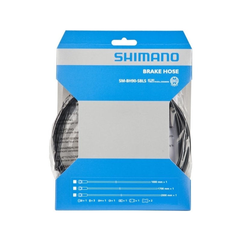 Гидролиния для дискового тормоза Shimano SAINT SM-BH90-SBLS, 2000мм