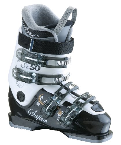 Ботинки горнолыжные Tecno Pro Safine ST 50  (черно - белый) 24,5 