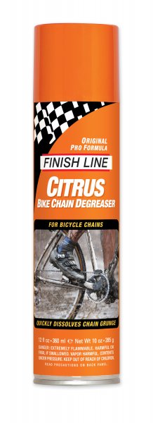 Очищувач ланцюга Finish Line Citrus, 360ml аерозоль фото 