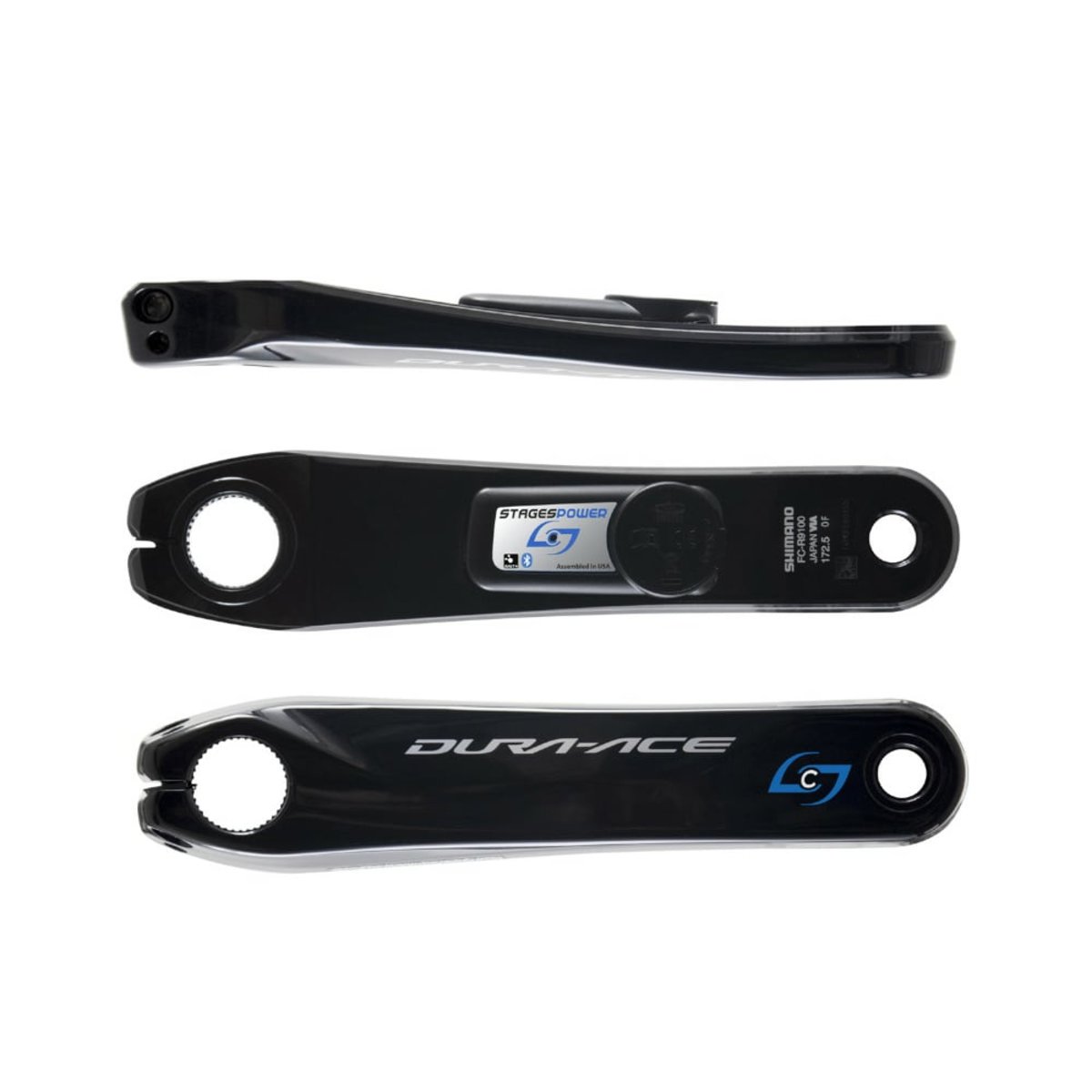 Измеритель мощности STAGES Cycling Power Meter L Shimano Dura-Ace R9100 175mm