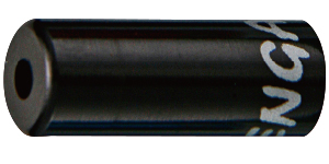 Ковпачок Bengal CAPD5BK на оболонку перемикання передач, алюм., Кол. анодіровка, сумісний з 4.5mm оболонкою (5.6x4.6x15) чорний (50шт) фото 
