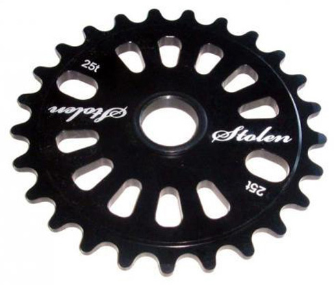 Звезда к шатуну Stolen 25T Class chainring CNC Polished 5mm 6061