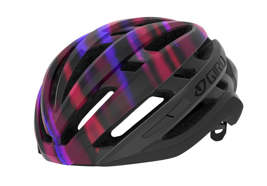 Шлем Giro Agilis W, размер (55-59см), фиолетово-розово-черный