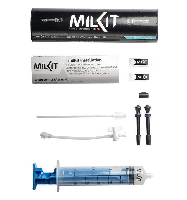 Система (набір) для монтажу безкамерних коліс MilKit Compact 55
