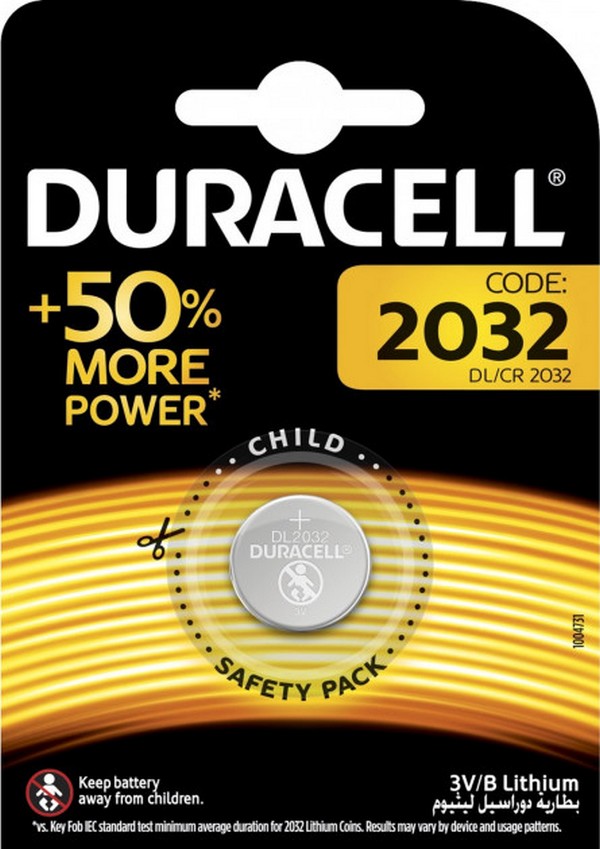 Батарейка CR2032 Duracell фото 