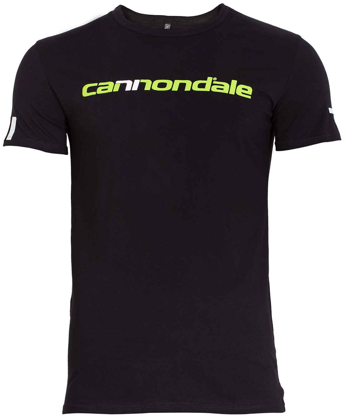 Футболка Cannondale с горизонтальным двухцветным логотипом, черная, размер XL