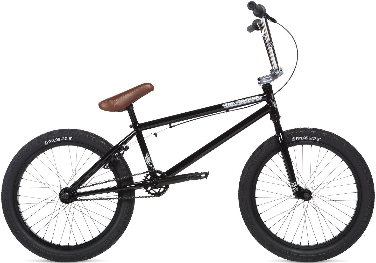 Велосипед 20" Stolen CASINO рама - 20.25" 2020 BLACK & CHROME PLATE фото 