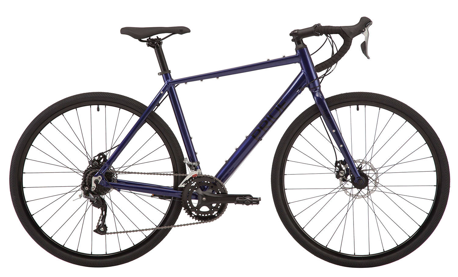 Велосипед 28" Pride ROCX 8.1 рама - M 2020 DARK/BLUE/BLACK, синий фото 