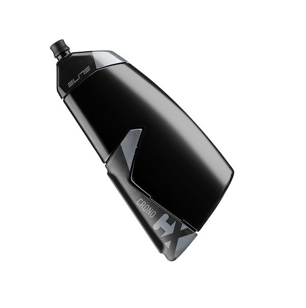 Комплект ELITE CRONO CX 2021: фляготримач + фляга 0,5 чорні фото 