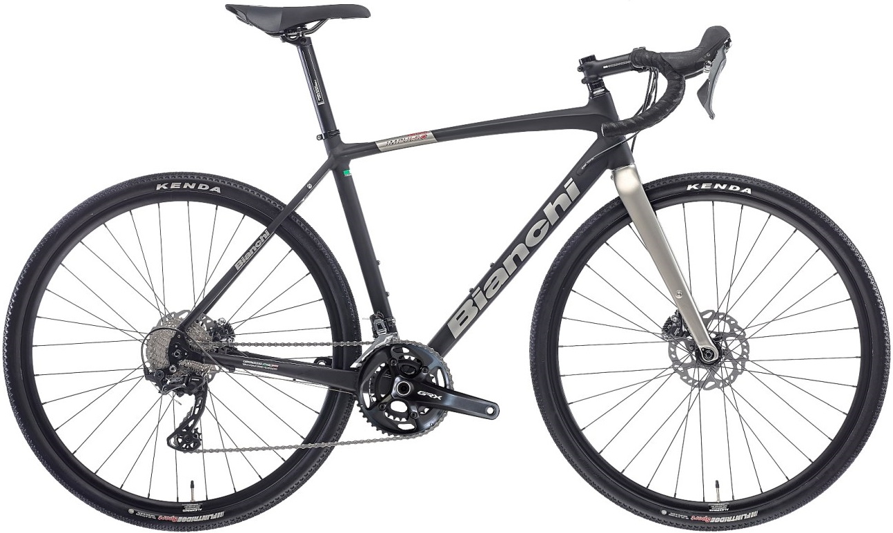 Велосипед 28" Bianchi IMPULSO ALLROAD GRX600 рама - 59 см 2021 Black/Titanium