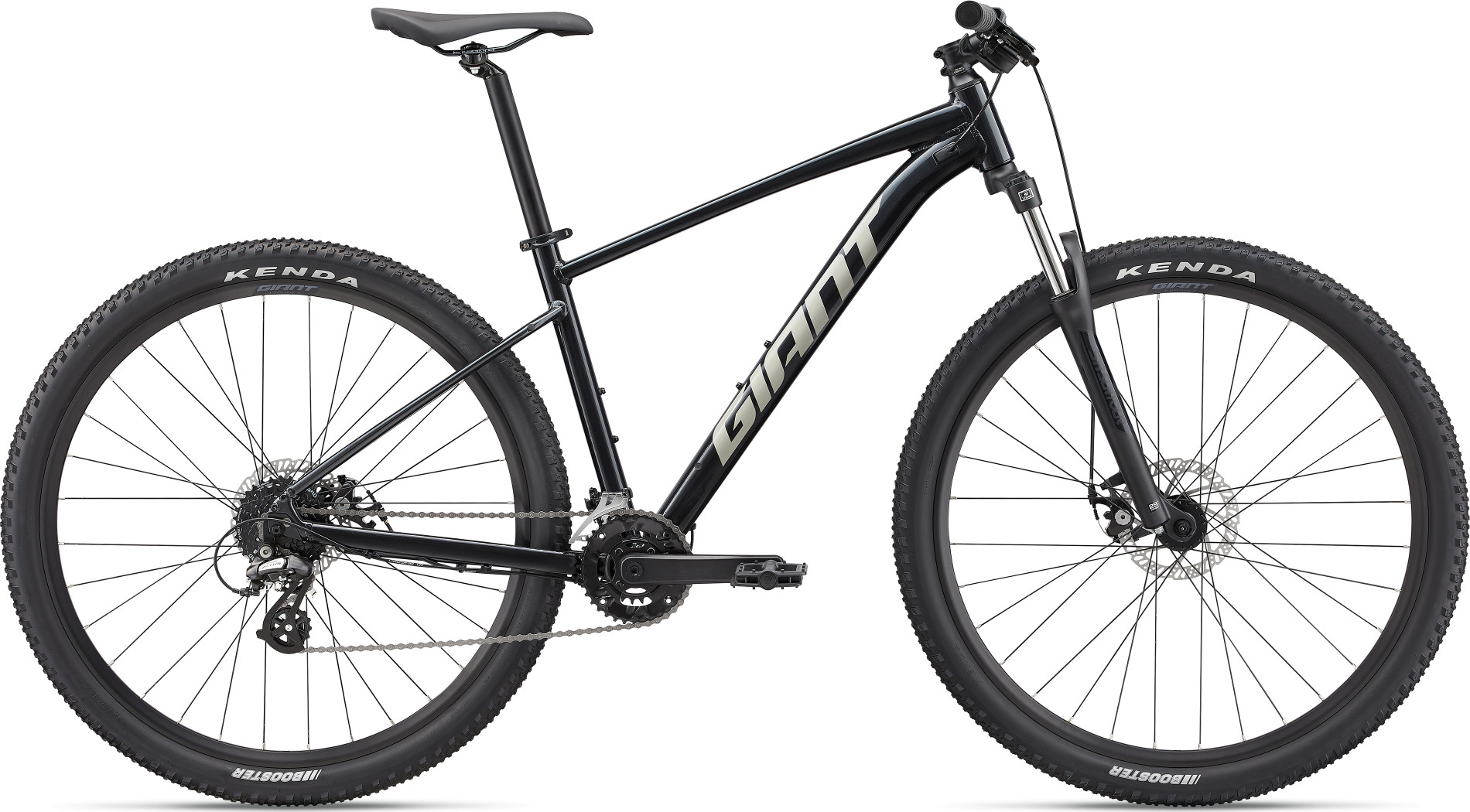 Велосипед 27.5" Giant TALON 4 рама - L 2022 Metallic Black