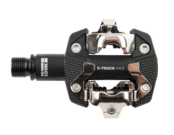 Педалі Look X-TRACK RACE, композит, вісь chromoly 9/16" , чорна фото 