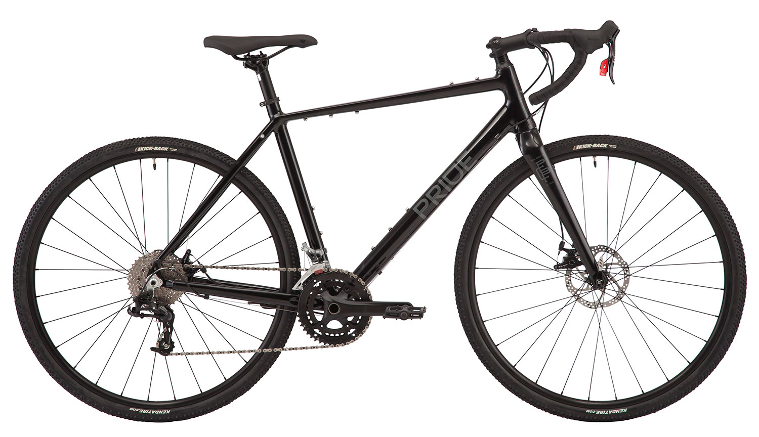 Велосипед 28" Pride ROCX 8.3 рама - M 2020 BLACK/GREY, чёрный