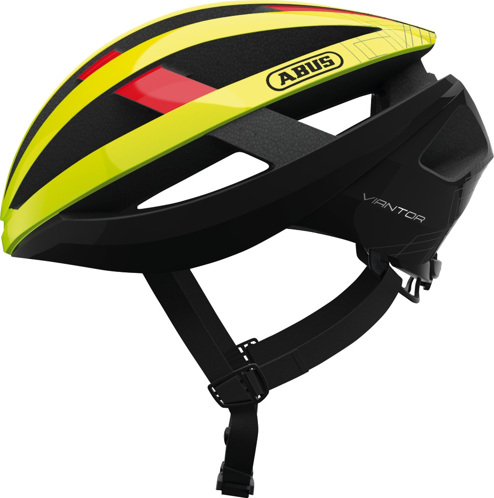 Шлем ABUS VIANTOR размер S (51-55 см), Neon Yellow, желто-черный