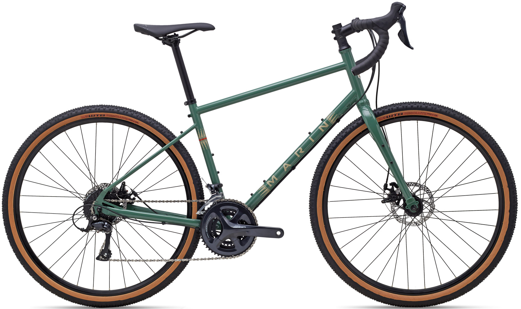 Велосипед 27,5" Marin FOUR CORNERS рама - XS 2023 Gloss Green/Tan фото 