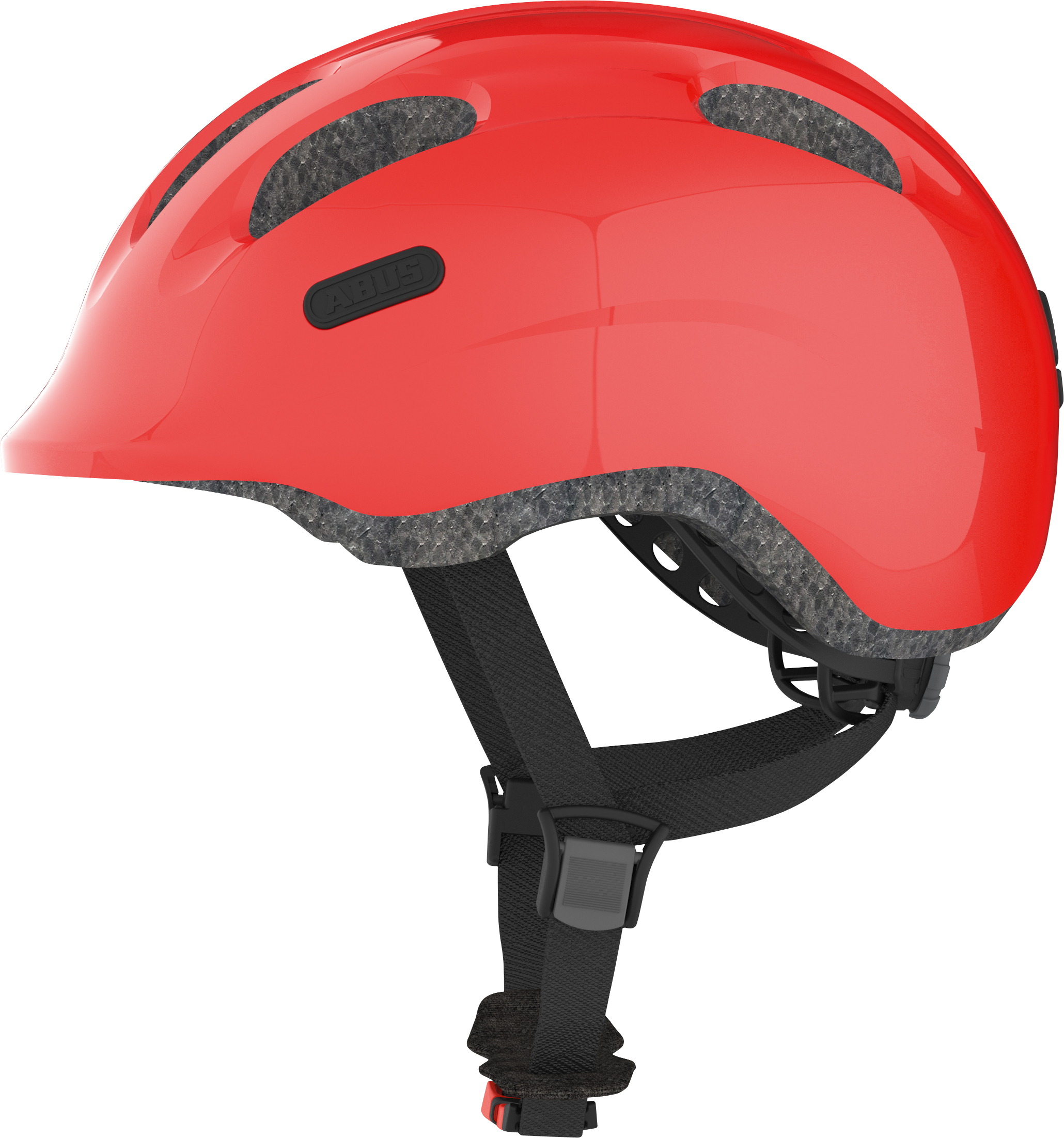 Шлем детский ABUS SMILEY 2.0, размер S (45-50 см), Sparkling Red, ярко-красный