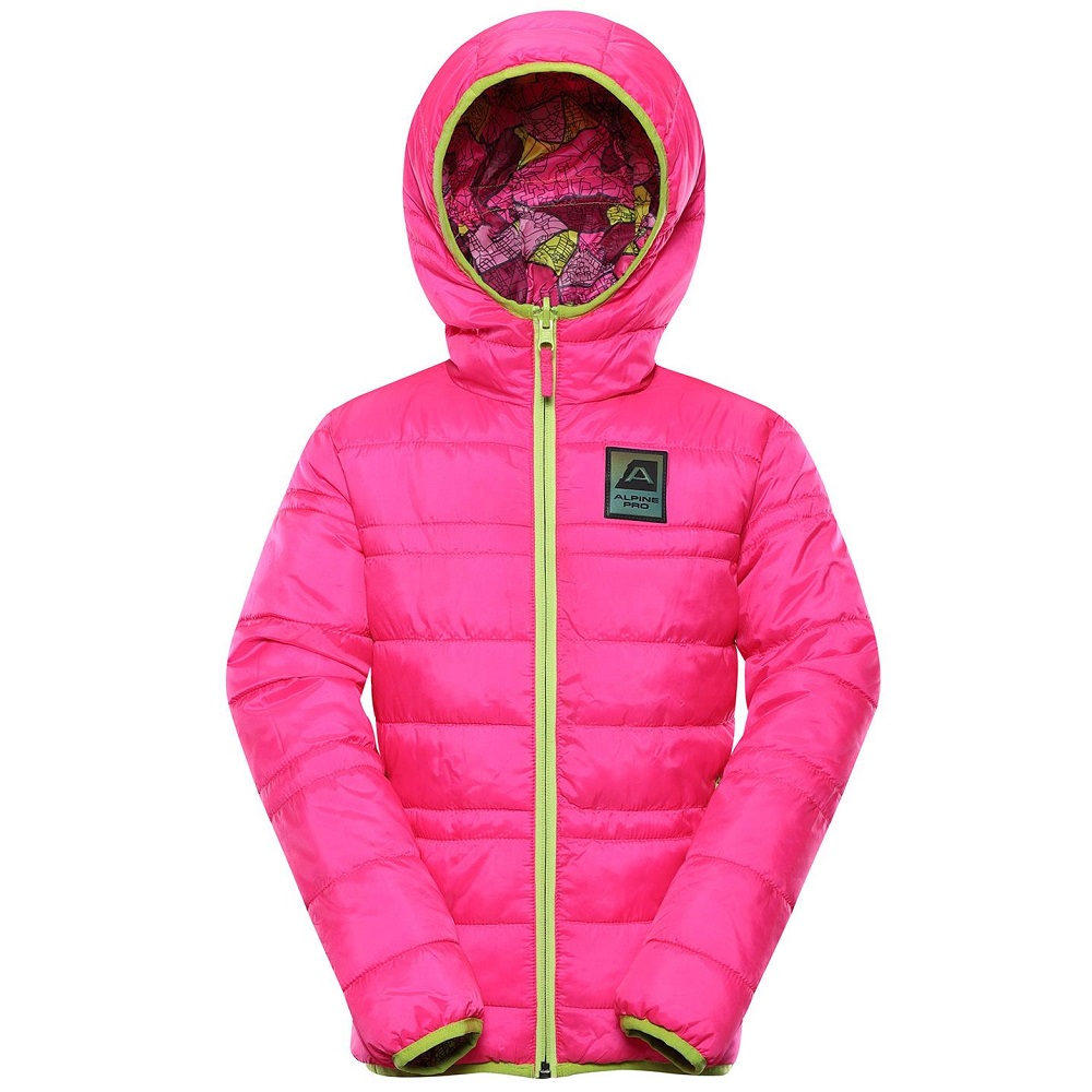Куртка Alpine Pro IDIKO 2 KJCU182 426PC дитяча, зріст 116-122, рожева