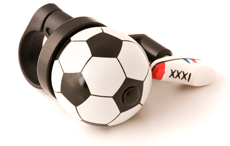 Звонок TW JH-302 Футбольный мяч, сигнал с ударным рычагом под большой палец фото 