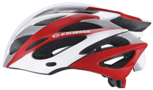 Шлем EXUSTAR BHM114 размер S/M 55-58см красный фото 