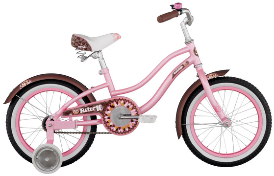 Велосипед 16" Raleigh Retro Sixteen 2013 розовый