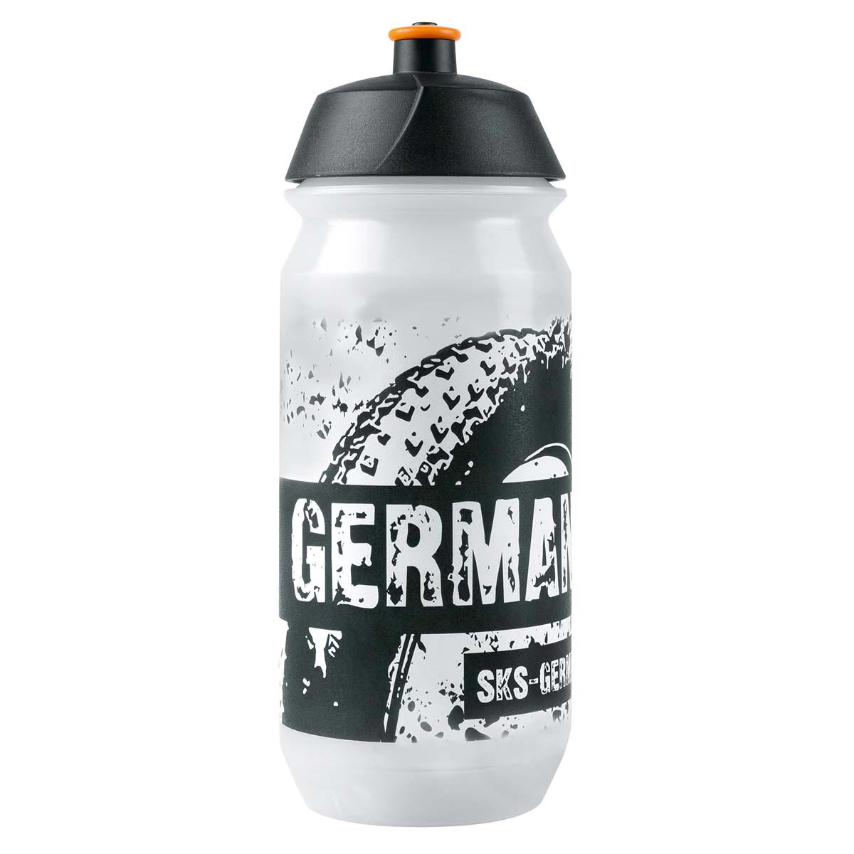 Фляга 0,5 SKS TEAM GERMANY, прозрачно-черная фото 