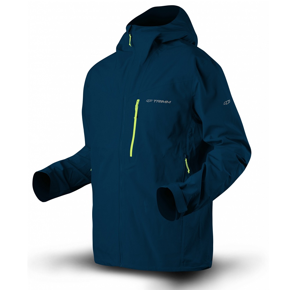Куртка Trimm ORADO dark lagoon/lemon мужская, размер XL, бирюзовая