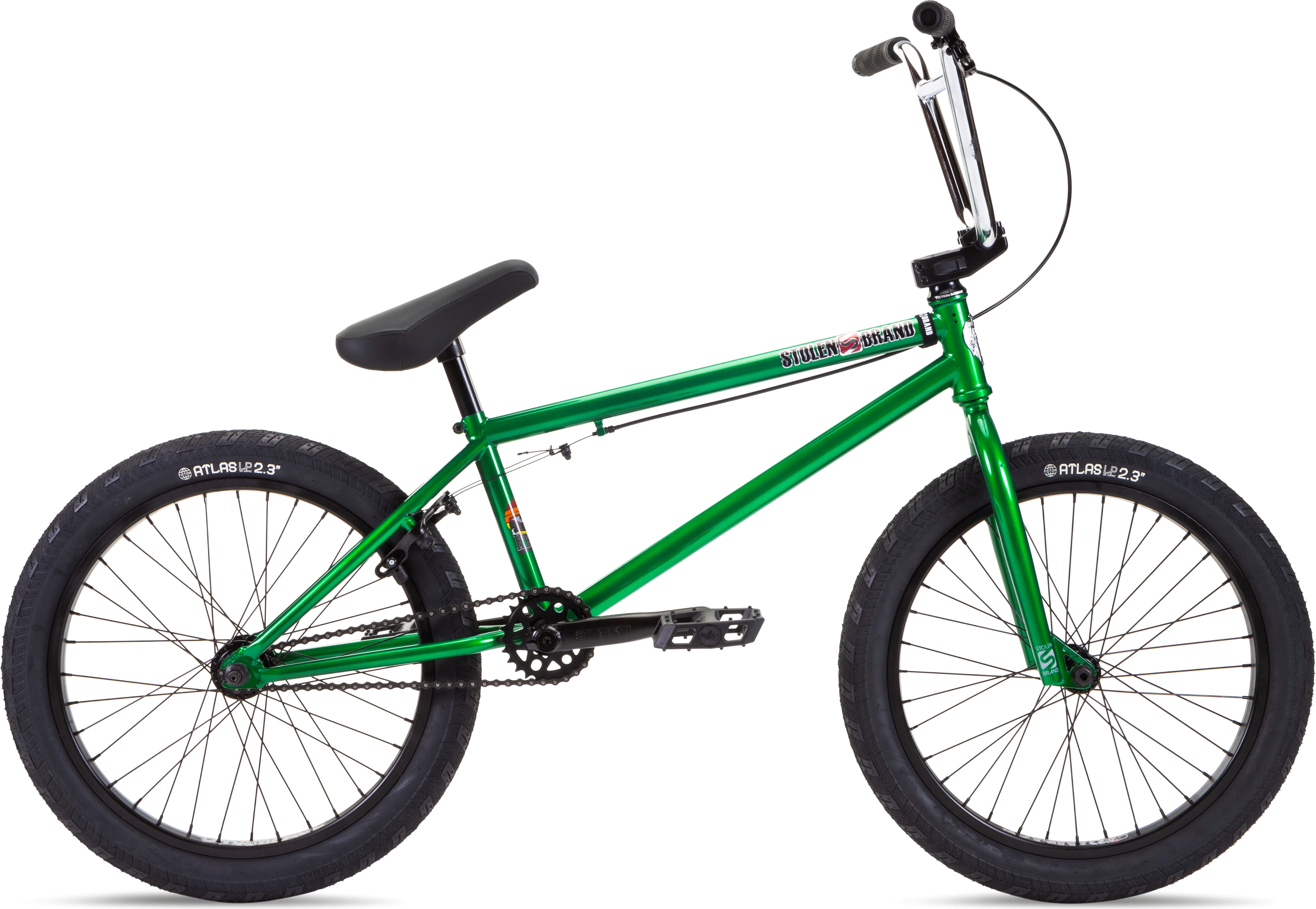 Велосипед 20" Stolen HEIST 21.00" 2023 DARK GREEN W/CHROME