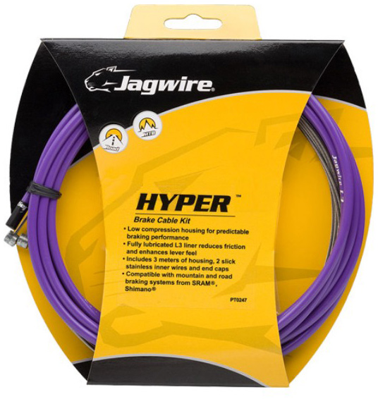 Комплект JAGWIRE Hyper UCK416 під гальмо - Purple фото 