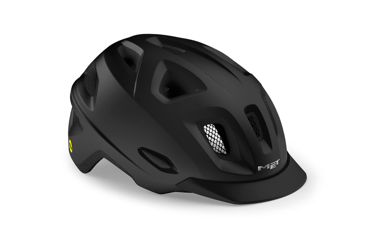 Шлем MET Mobilite MIPS, размер S/M (52-57 см), Black Matt, черный матовый