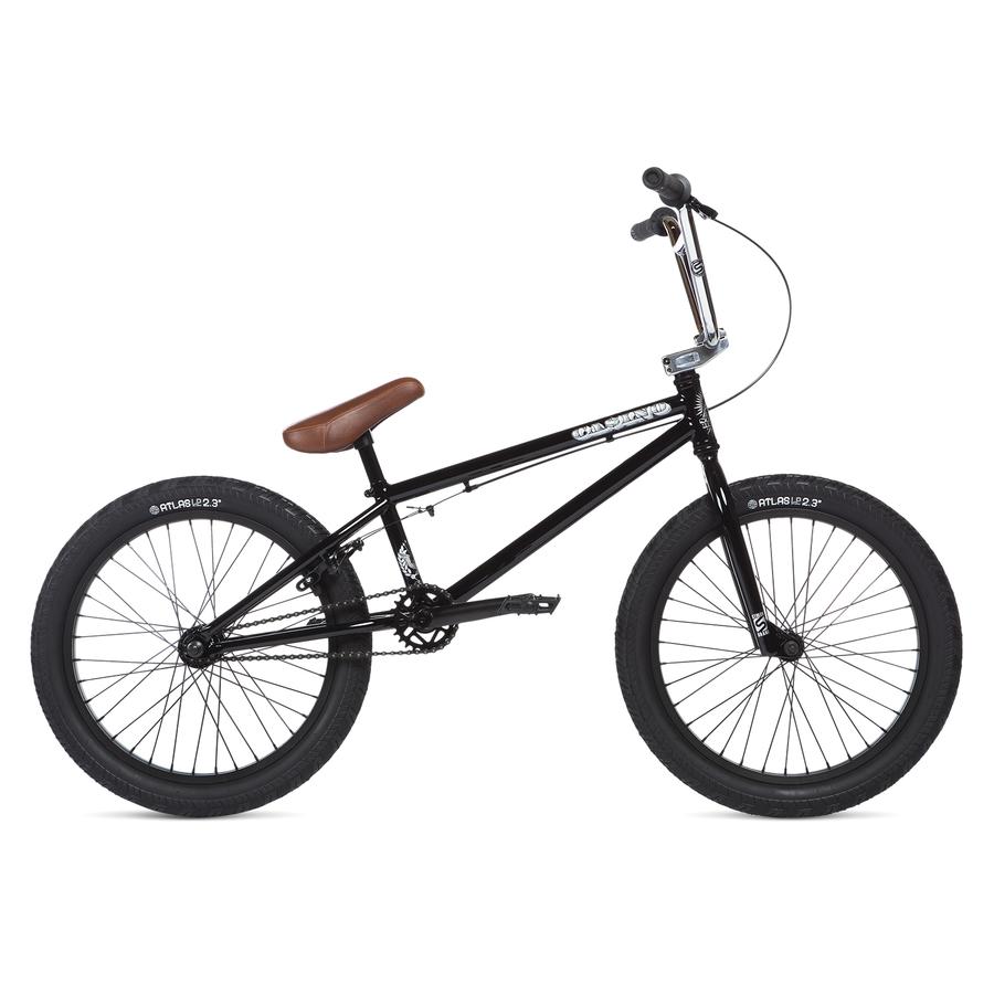 Велосипед 20" Stolen CASINO XS рама - 19.25" 2020 BLACK & CHROME PLATE фото 