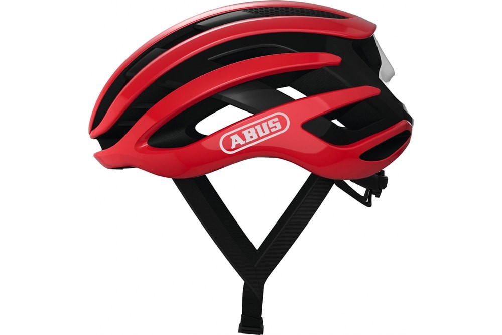 Шлем ABUS AIRBREAKER, размер S (51-55 см), Blaze Red, красно-черный фото 