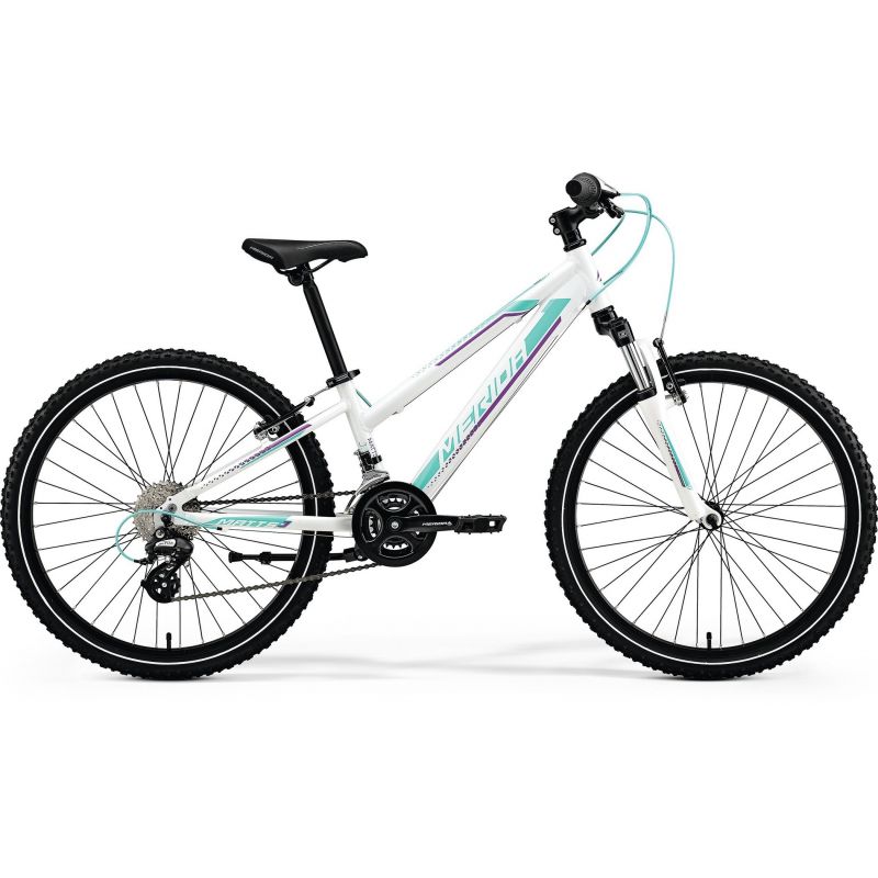 Велосипед 24 "Merida Matts J 24 біло-блакитний 2018